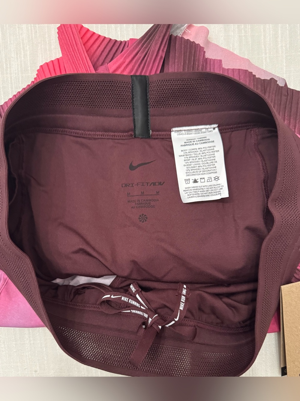 Nike Women Medium Dri-Fit ADV AeroSwift Faith Kipyegon Running Shorts IF1629-532 - Picture 9 of 14